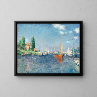 Red Boats, Argenteuil by Claude Monet