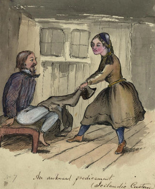 Une situation délicate dans une coutume islandaise - Bayard Taylor — artwork view
