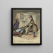 Une situation délicate dans une coutume islandaise - Bayard Taylor — framed artwork on a wall