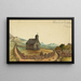 Église à Thingvalla, Islande - Bayard Taylor — framed artwork on a wall