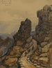 Entrance of the Almanna Gau, for example Almannagj Iceland - Bayard Taylor — artwork view