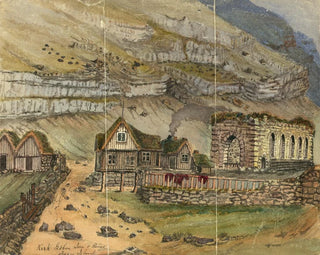 Ruins of the Kirk G Inn, Faroe Islands - Bayard Taylor — artwork view