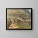Ruins of the Kirk G Inn, Faroe Islands - Bayard Taylor — framed artwork on a wall
