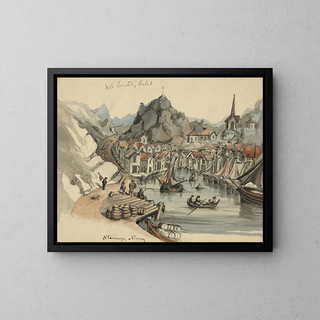 Stavanger, Norway - Bayard Taylor — framed artwork on a wall