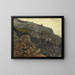 The Passage of Hrafnagja at Thingvalla, Iceland - Bayard Taylor — framed artwork on a wall