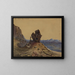 The Tintron Rock in Iceland - Bayard Taylor — framed artwork on a wall