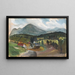 Valley of Catskill - Beatrice Mandelman — framed artwork on a wall