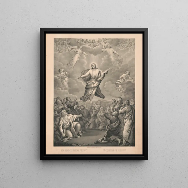 Ascension of Christ - Beck Pauli Lith — framed artwork on a wall