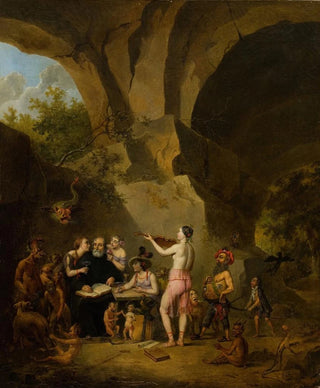 The Temptation of Saint Anthony - Belgian School — artwork view