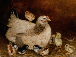 Hen and Chicks - Ben Austrian — artwork view