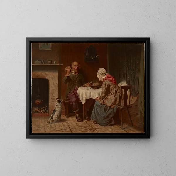 Request for Blessing - Bencke Scott — framed artwork on a wall