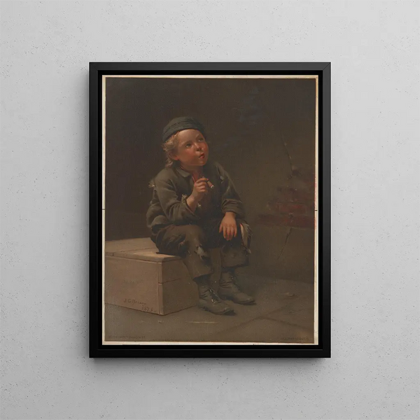 Easy Drawing Paintings - Bencke Scott — framed artwork on a wall