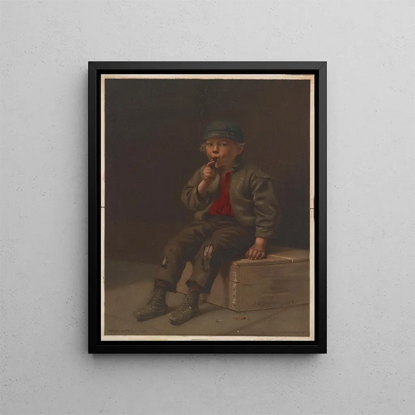 Difficult drawings - Bencke Scott — framed artwork on a wall