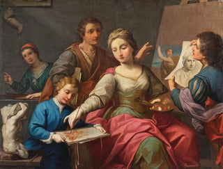 An Allegory of the Arts - Benedetto Dal Buono — artwork view