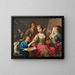 An Allegory of the Arts - Benedetto Dal Buono — framed artwork on a wall