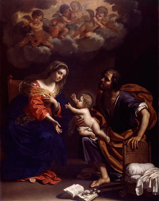 La Sainte Famille - Benedetto Gennari le Jeune — artwork view
