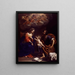 La Sainte Famille - Benedetto Gennari le Jeune — framed artwork on a wall