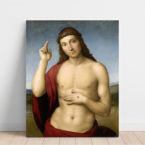 Reproduction of the painting Bénédiction du Christ (Pax Vobiscum) - Raphael
