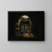 Ferdinand II of Sicily in the catacombs of San Gennaro - Beniamino De Francesco — framed artwork on a wall