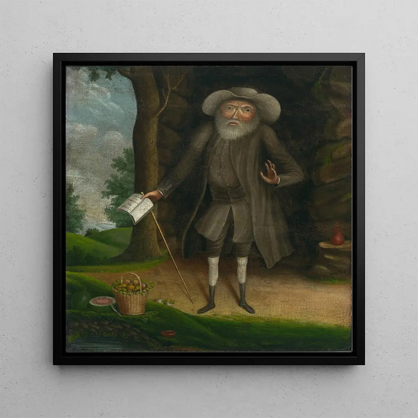 Benjamin Lay - William Williams — framed artwork on a wall