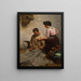 Marriage Painting - Benjamin Arthur Bateman — framed artwork on a wall
