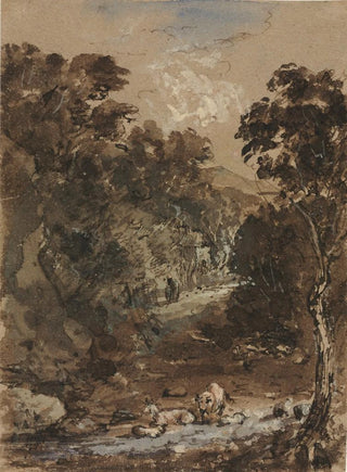 Farm Animals Landscape Painting - Benjamin Barker — artwork view