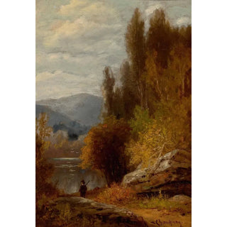 Benjamin Champney - Hunter on the Path.webp