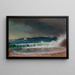 Oil study for a seascape - Benjamin Champney — framed artwork on a wall