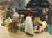 Girls with Flowers at Piccadilly Circus - Benjamin Evans Ward — artwork view