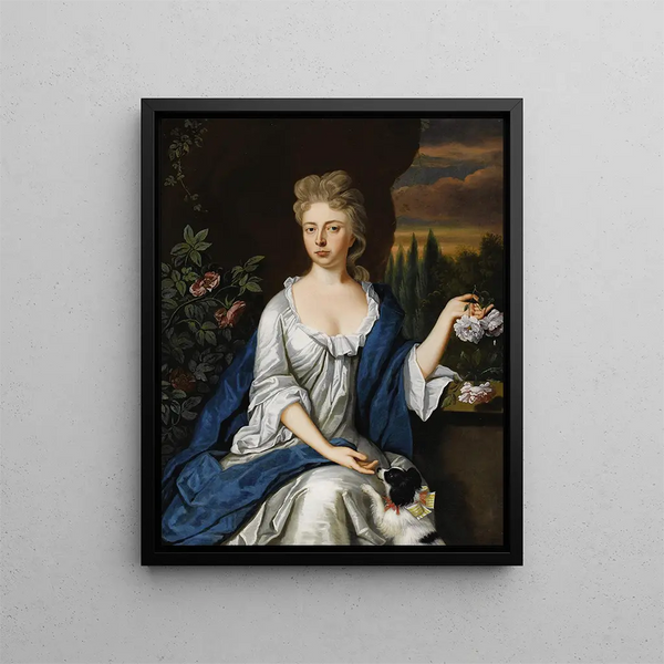 Lady Hockley - Benjamin Ferrers — framed artwork on a wall