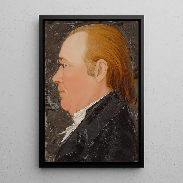 Reproduction of the painting Portrait painting of Joseph Wiggins - Benjamin Greenleaf