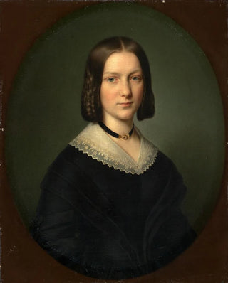 Portrait of a Young Woman - Benjamin Heinrich Orth — artwork view