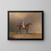 Diamond Painting with Dennis Fitzpatrick at the top - Benjamin Marshall — framed artwork on a wall