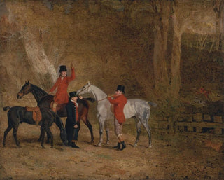Fox Hunt Scene - Benjamin Marshall — artwork view