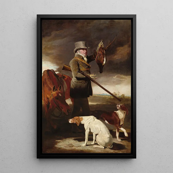 JG Shaddick the famous athlete - Benjamin Marshall — framed artwork on a wall