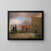 Muly Moloch - Benjamin Marshall — framed artwork on a wall