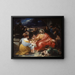 The Christ Blessing the Little Children - Benjamin Robert Haydon — framed artwork on a wall