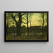 A Pond in the Forest - Benjamin Rutherford Fitz — framed artwork on a wall
