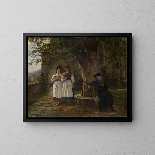 Confession involontaire - Benjamin Vautier — framed artwork on a wall