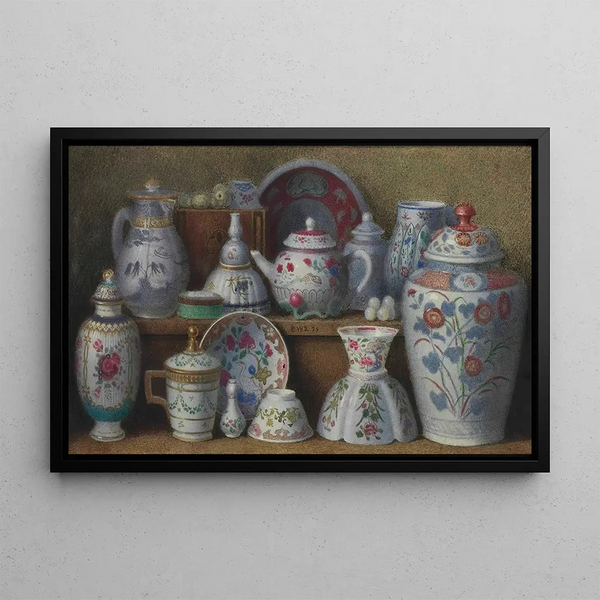 Chinese Painting - Benjamin Walter Spiers — framed artwork on a wall