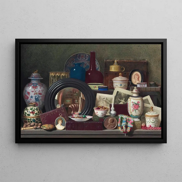 Reflections - Benjamin Walter Spiers — framed artwork on a wall