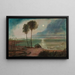 Life of the Triassic of Germany - Benjamin Waterhouse Hawkins — framed artwork on a wall