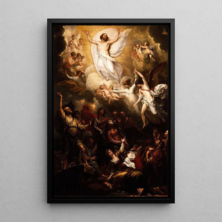 L'Ascension - Benjamin West — framed artwork on a wall