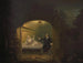 David Garrick and George Anne Bellamy in Romeo and Juliet, Act V, Scene III - Benjamin Wilson — artwork view
