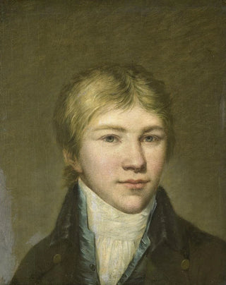 Portrait painting of Hendrik Arend van den Brink at the age of seventeen - Benjamin Wolff — artwork view