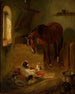 In the barn - Benno Adam — artwork view