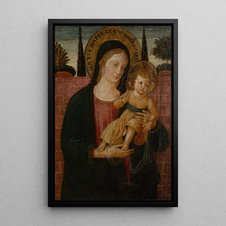 Reproduction of the painting Madonna and Child - Benozzo Gozzoli