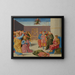 Saint Peter and Simon the Magician - Benozzo Gozzoli — framed artwork on a wall