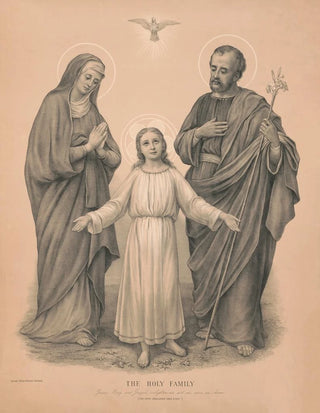 The Holy Family - Benziger Brothers — artwork view