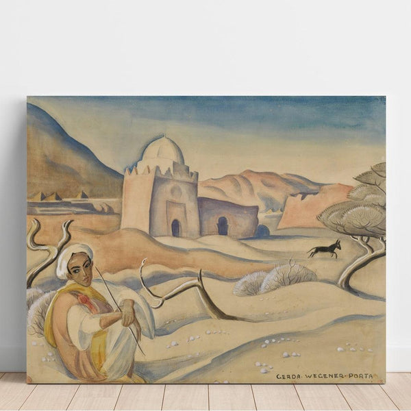 Reproduction of the painting Berger dans les montagnes de l'Atlas - Gerda Wegener